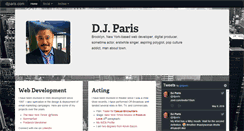 Desktop Screenshot of djparis.com